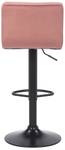 Tabouret de bar Feni Lot de 4 Rose foncé