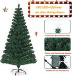 150cm Künstlicher Weihnachtsbaum Grün - Kunststoff - 81 x 150 x 81 cm
