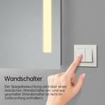 EMKE LED Badspiegel Silber - Glas - 70 x 4 x 50 cm