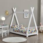 Lit de Tipi Onejda pour Enfant Blanc - 140 x 140 x 70 cm