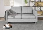 Sofa Carlo 2-Sitzer Silber