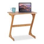 Table pour laptop en bambou Marron - Bambou - 60 x 60 x 40 cm