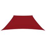 Voile solaire 3006397-1 Rouge - Textile - 300 x 1 x 400 cm