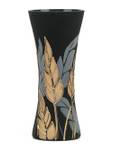 Vase en verre peint à la main Doré - Verre - 12 x 30 x 12 cm