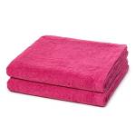 Lifestyle drap de douche 2 pcs Rouge