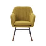 Fauteuil à bascule ELSA Jaune