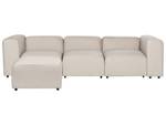 Modulsofa FALSTERBO 2-tlg Beige - Textil