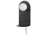 Lampe murale MAPI Graphite - Gris - Blanc