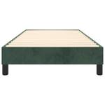 Cadre de lit 3016030-2 Vert foncé - 203 x 25 cm