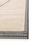 Hochflorteppich Aimee Grau - Weiß - Textil - 120 x 1 x 170 cm