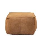 Pouf Marieke Marron - Bois massif - 40 x 60 x 60 cm