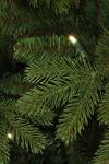 Weihnachtsbaum mit LED Brampton Grün - Kunststoff - 125 x 215 x 125 cm