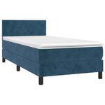 Boxspringbett 3017268-1 Dunkelblau - 90 x 203 cm