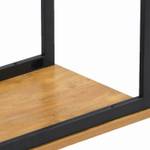 Bartisch LOTTE Schwarz - Holzwerkstoff - Metall - 80 x 95 x 80 cm