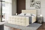 Boxspringbett SOLARIO Beige - Breite: 200 cm - H4