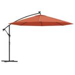 Parasol en porte-à-faux 3007815 Brun rouge