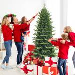 180cm Künstlicher Weihnachtsbaum Grün - Kunststoff - 98 x 180 x 98 cm