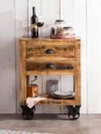 RUSTIC Kommode Braun - Massivholz - Holzart/Dekor - 60 x 80 x 30 cm