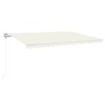 Auvent rétractable 3006542-1 Crème - 300 x 1 x 500 cm