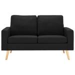 Sofa (2-teilig) 3003194-2 Schwarz - Breite: 130 cm