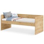 Bett Studio Mocha Braun - Holzwerkstoff - 95 x 84 x 207 cm