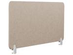 Schreibtischtrennwand SPLIT Beige - Breite: 130 cm