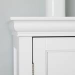Meuble de salle de bain rangement Blanc - Bois manufacturé - 33 x 87 x 66 cm