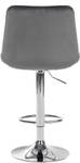 Tabouret de bar Toni Lot de 2 Gris lava