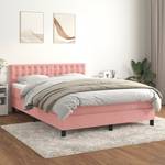 Boxspringbett 3017290-27 Pink - 144 x 193 cm