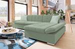 Ecksofa Malwi Mint - Ecke davorstehend rechts