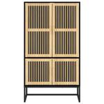 Highboard DE4159 Schwarz