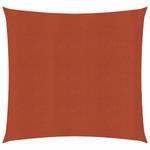 Voile solaire 3006391-5 Brun rouge - 400 x 400 cm