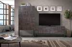 Schrank 6709 Braun - Massivholz - 40 x 176 x 90 cm