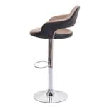 Barhocker F16 Beige - Schwarz