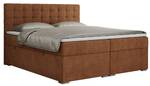 Boxspringbett SUSAN Breite: 140 cm - H3 - Textil