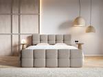 Boxspringbett CLOUDY Beige - Breite: 160 cm