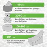 EPS Perlen Sitzsack-Füllung 50 Liter Weiß - Kunststoff - 1 x 1 x 1 cm