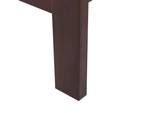 Doppelbett CASTRES Eiche Dunkel - Breite: 167 cm