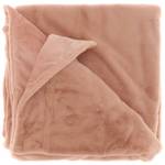 Tagesdecke Klaas Pink - Textil - 200 x 1 x 150 cm