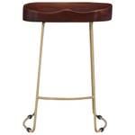 Tabouret de bar 296889 (lot de 2) Marron foncé - 46 x 52 x 38 cm