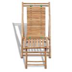 Chaise longue 41492 Marron - Bambou - 59 x 80 x 152 cm