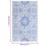 Tapis d'extérieur 3006547-7 Bleu - 290 x 190 cm