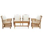 Garten-Lounge-Set (5-teilig) 3004232-4 Weiß