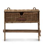 Toilettenpapierhalter Braun - Rattan - Holzart/Dekor - 9 x 22 x 25 cm