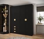 Garderobe Inova 4 Z15 Schwarz - Gold