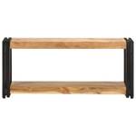 TV-Schrank 3004707 Schwarz - Massivholz - Holzart/Dekor - 90 x 40 x 30 cm