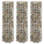 Lit surélevé à gabion 3013582 (lot de 3) Hauteur : 100 cm