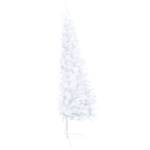 Arbre de noël artificiel moitié Blanc - 68 x 120 x 68 cm