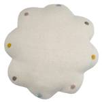 Coussin en coton lavable, ROUND COOKIE Beige - Textile - 25 x 5 x 25 cm