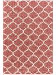 Hochflorteppich Soho Pink - Textil - 200 x 1 x 290 cm
